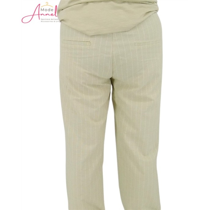 Elvira broek Jessie 26-024 streep Sage